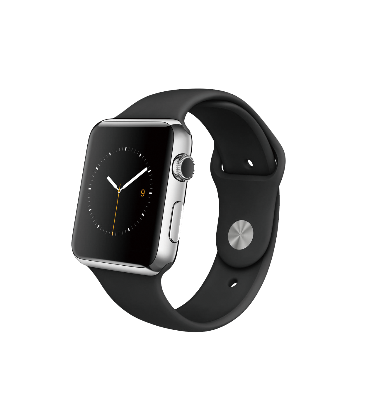 Render 3D de Apple Watch com fundo transparente